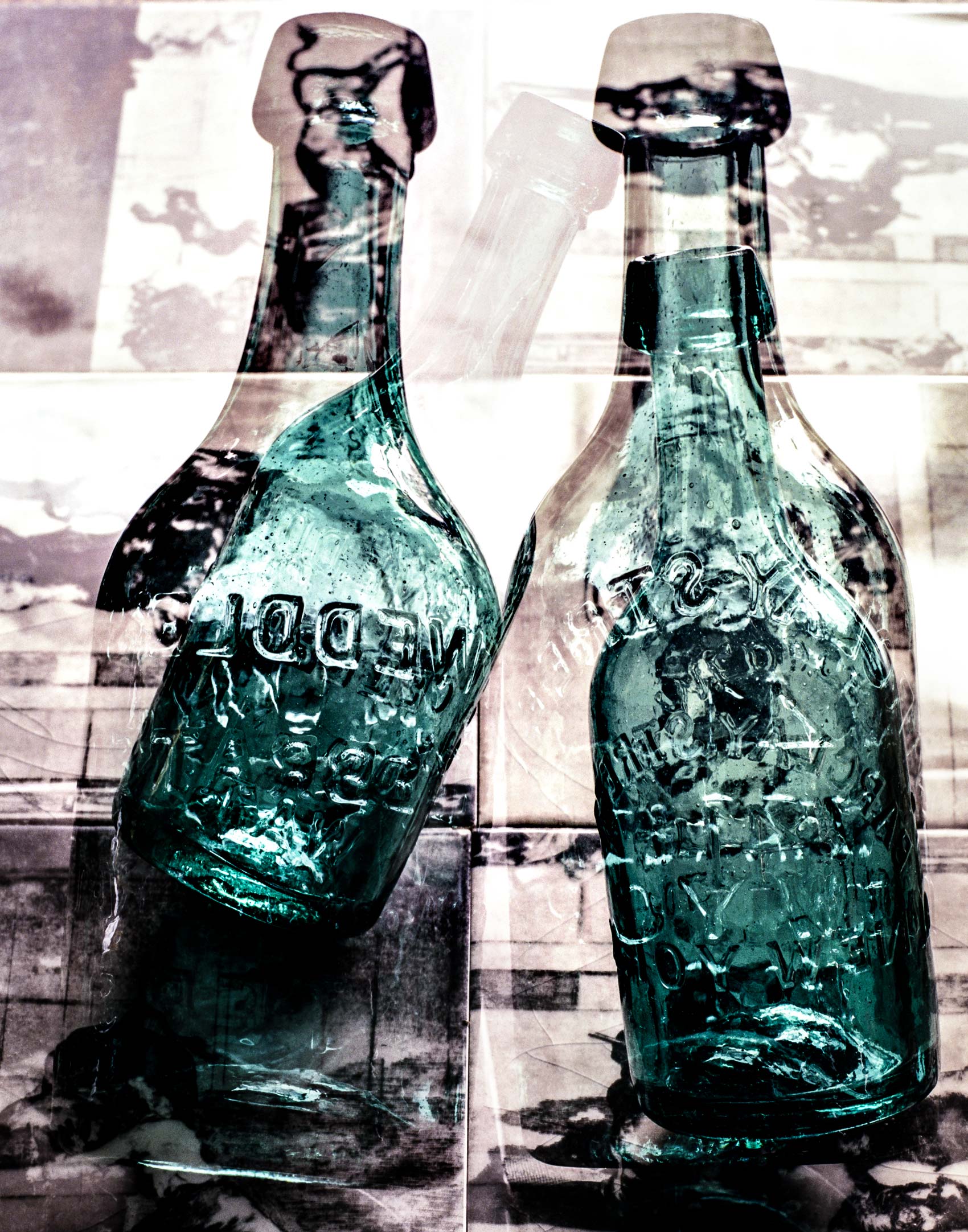 Antique Soda Bottles