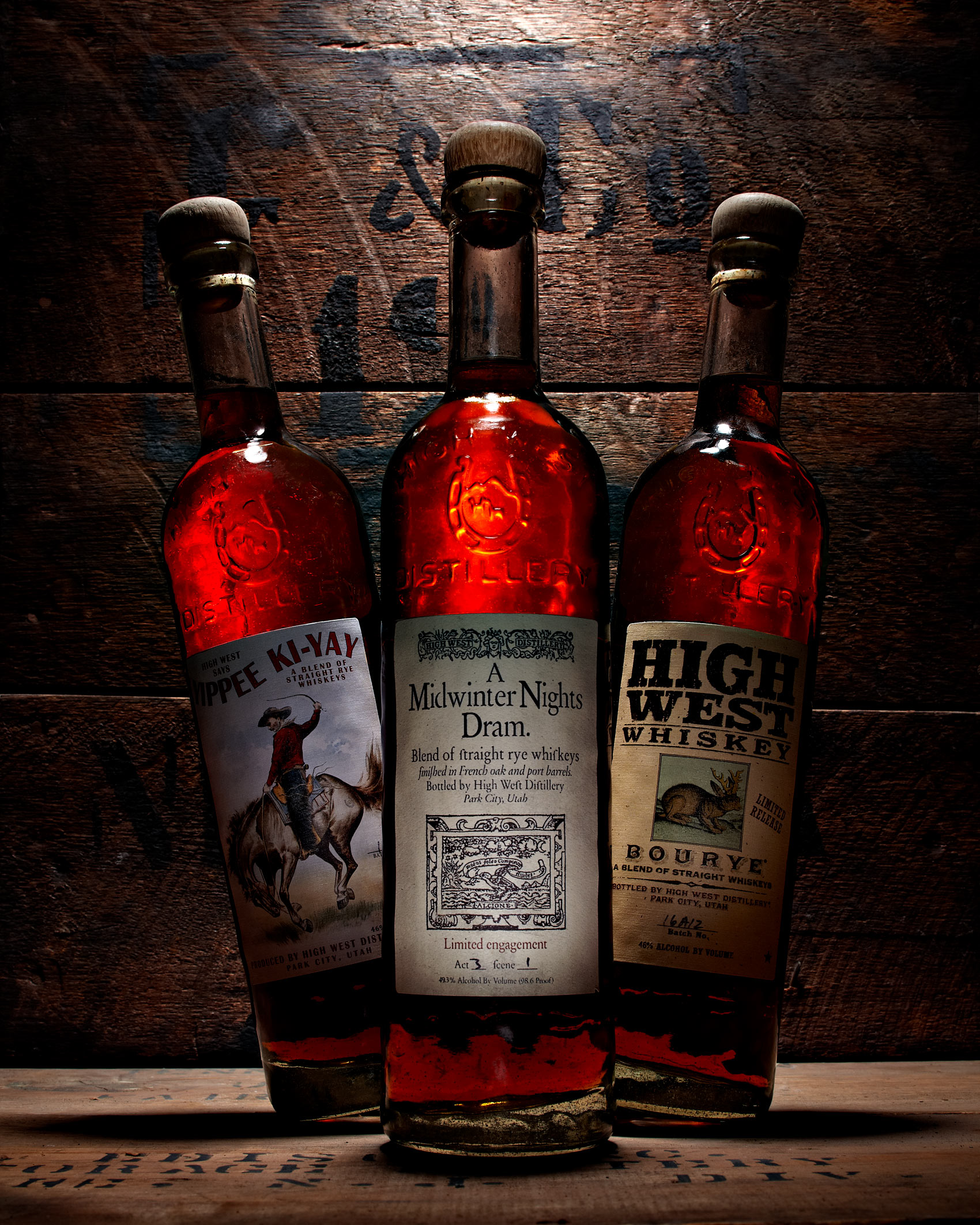 High West Whiskey Photography