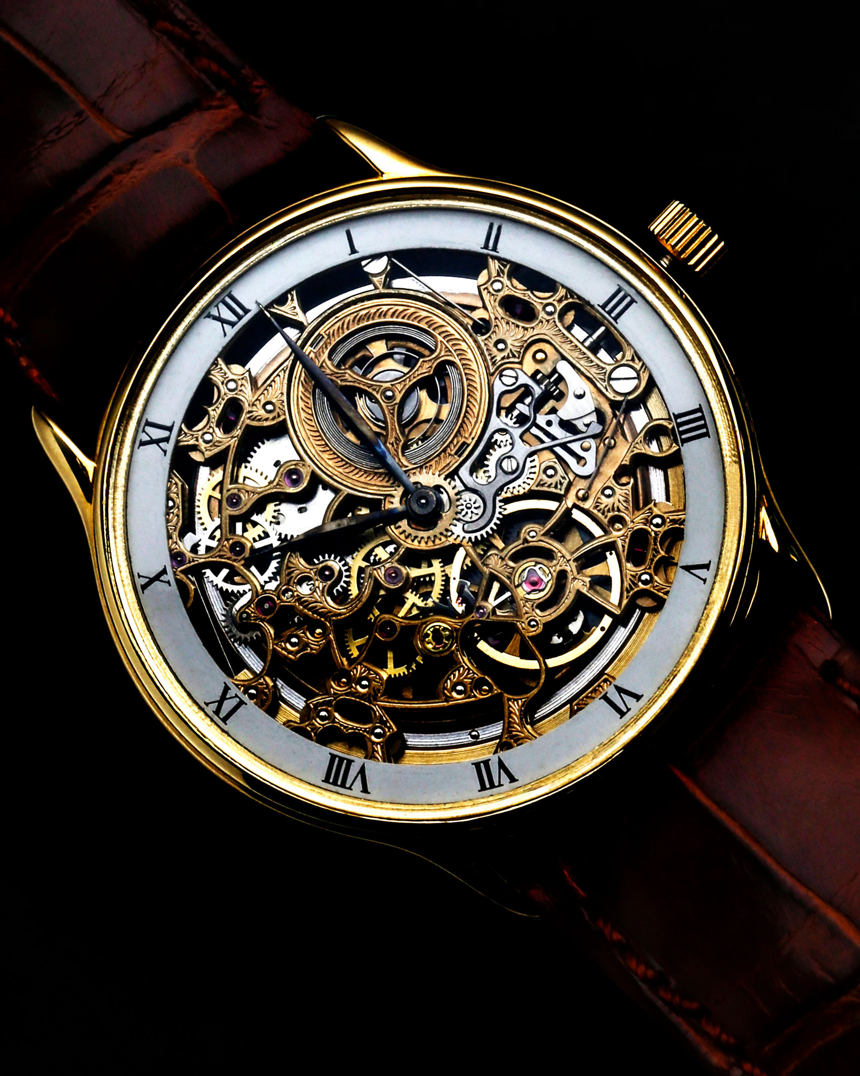 Skeleton Watch Photography