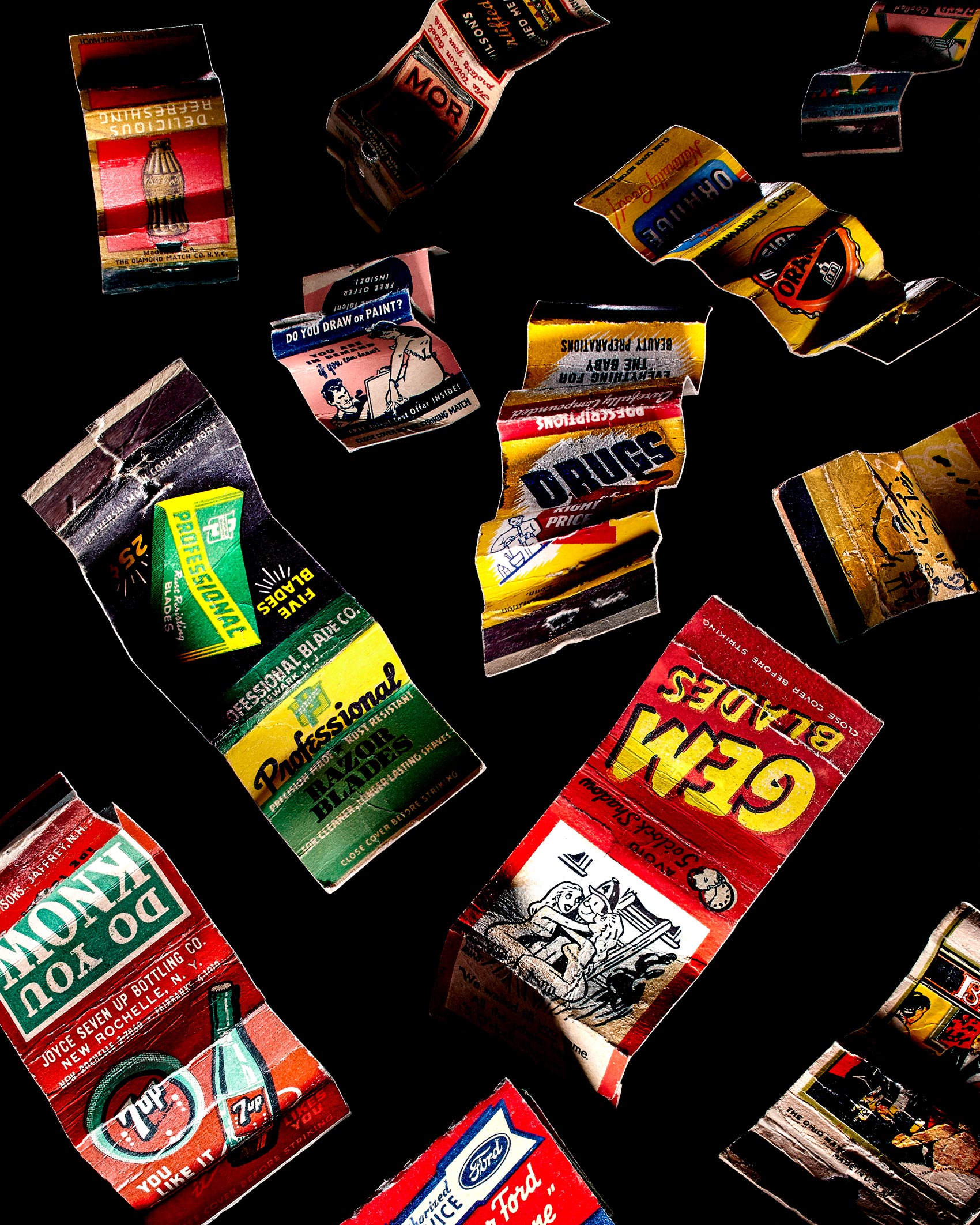 Vintage Matchbook Photography